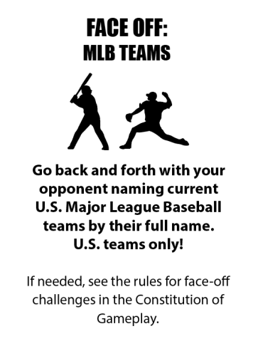 Face-Off: MLB Teams