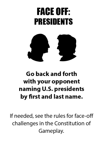 Face-Off: Presidents